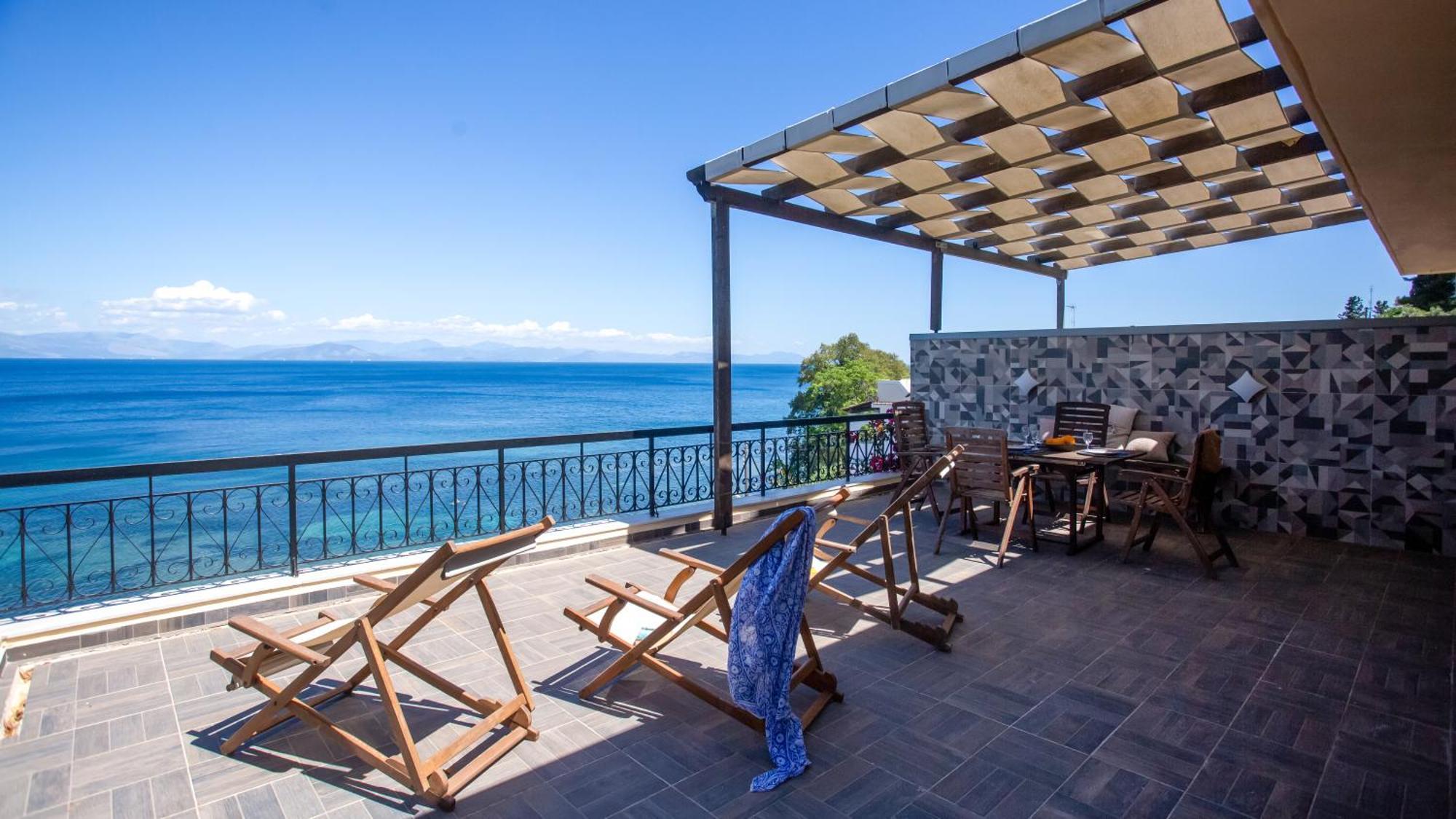 Apartament Ionian Kaizer Boutique Achílleion Zewnętrze zdjęcie