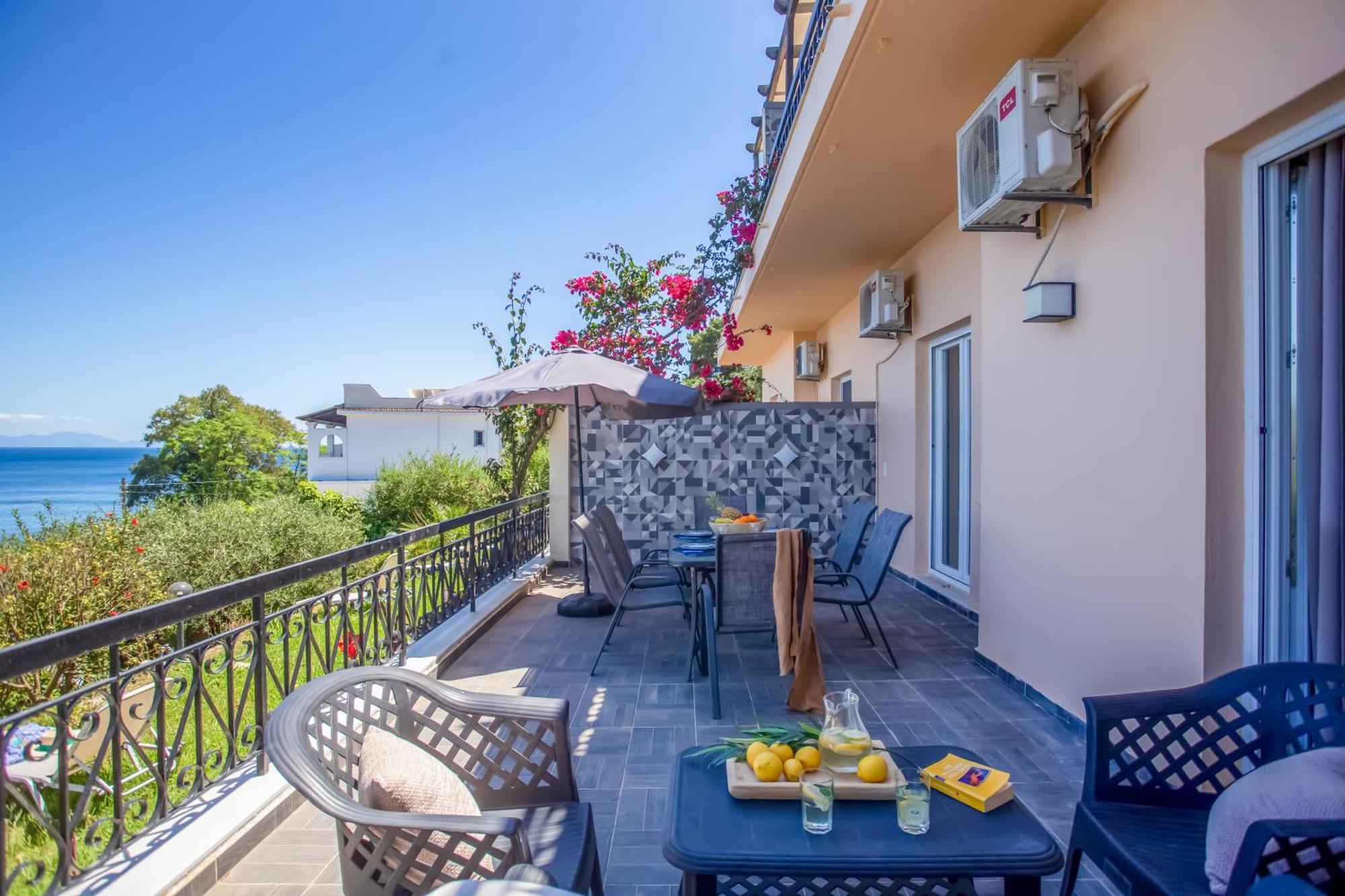 Apartament Ionian Kaizer Boutique Achílleion Zewnętrze zdjęcie